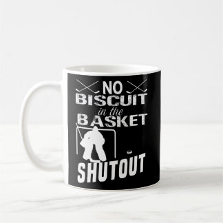 アイスホッケーゴアリーNo Biscuit In The Basket Shutout コーヒーマグカップ