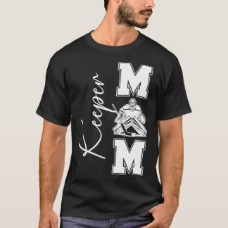 アイスホッケーゴーリーパー母 アイスホッケーゴールキーパーお母さん Tシャツ