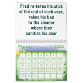 アイスホッケーシーズンの詩のカレンダー カレンダー (3月 2026)