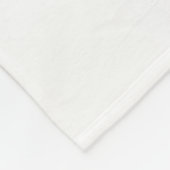 アイスホッケーシーズン – ゴアリーとフォワード フリースブランケット (角)