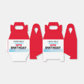 アイスホッケースケートで滑る誕生日パーティーロットキャンディーギフト フェイバーボックス (折り畳みなし)