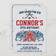 アイスホッケースケートリンク誕生日パーティー、任意の年齢