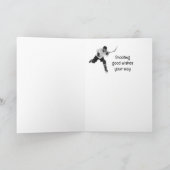 アイスホッケースポーツおめでとう カード (内部)