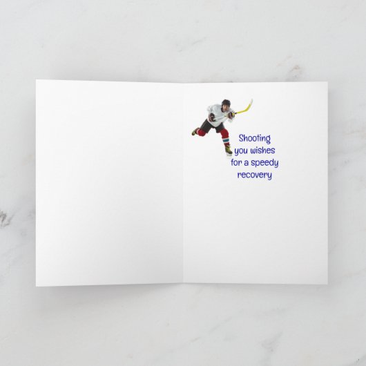 アイスホッケースポーツが盛り上がる カード (内部)