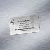 アイスホッケースポーツ選手 マグネット名刺 (インサイチュ)