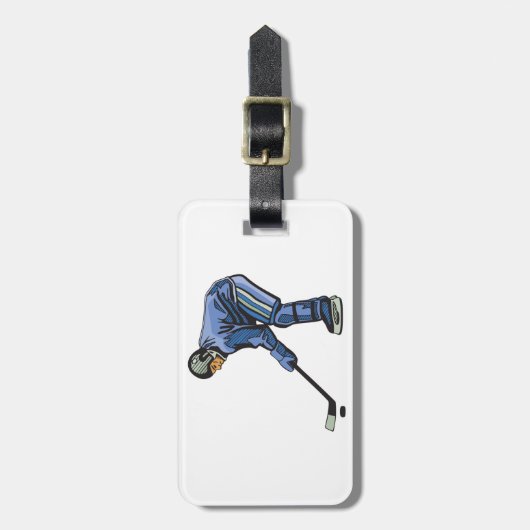 アイスホッケータイムラゲッジタグ ラゲッジタグ (正面縦)