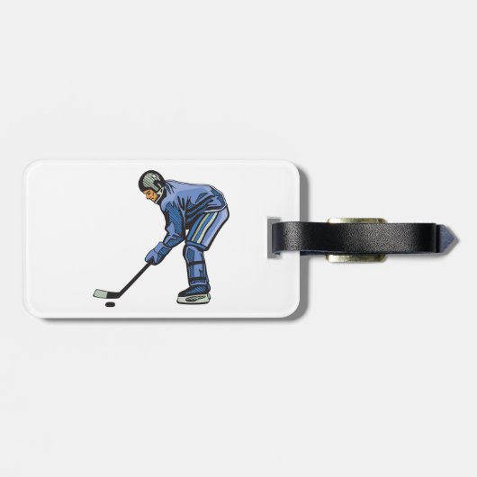 アイスホッケータイムラゲッジタグ ラゲッジタグ (裏面横)