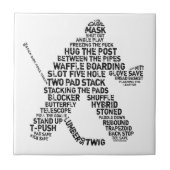 アイスホッケータイル タイル (正面)