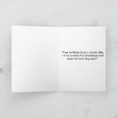 アイスホッケーチームが力を合わせ遊ている カード (内部)