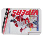 アイスホッケートレーディングカード マグネット (横)