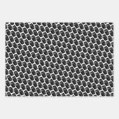 アイスホッケーパタンパック棒の選手のゲームスポーツ ラッピングペーパーシート (正面2)