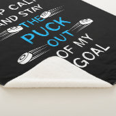 アイスホッケーパック遊アイスホッケーウィンターチームスポーツ シェルパブランケット (3/4)