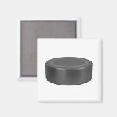 アイスホッケーパック マグネット (正面/裏面)