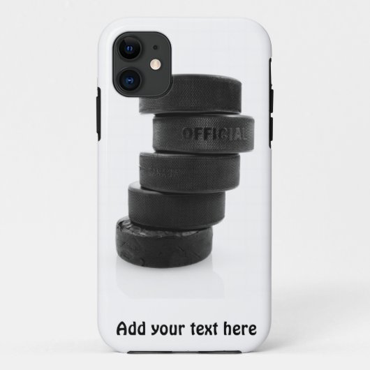 アイスホッケーパック Case-Mate iPhoneケース (裏面)