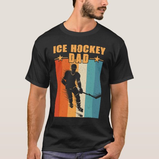 アイスホッケーパパ Tシャツ (正面)