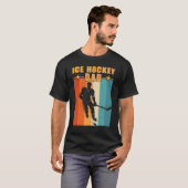 アイスホッケーパパ Tシャツ (正面フル)