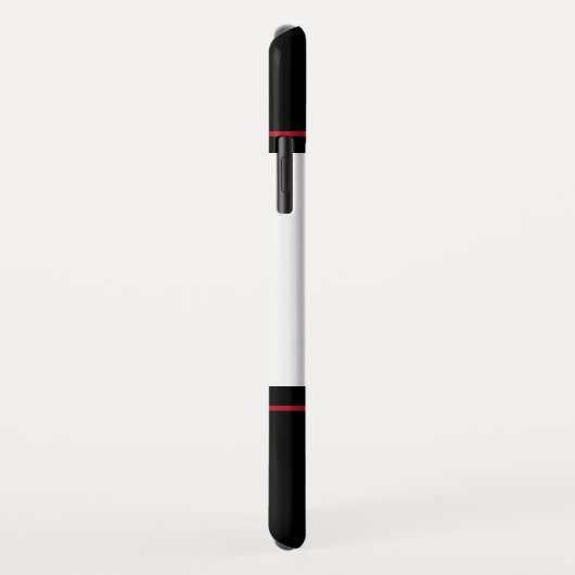 アイスホッケーパーソナライズされたゴアリー名 |スポーツ Case-Mate iPhoneケース (裏面/右)