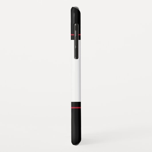 アイスホッケーパーソナライズされたゴアリー名 |スポーツ Case-Mate iPhoneケース (裏面/左)