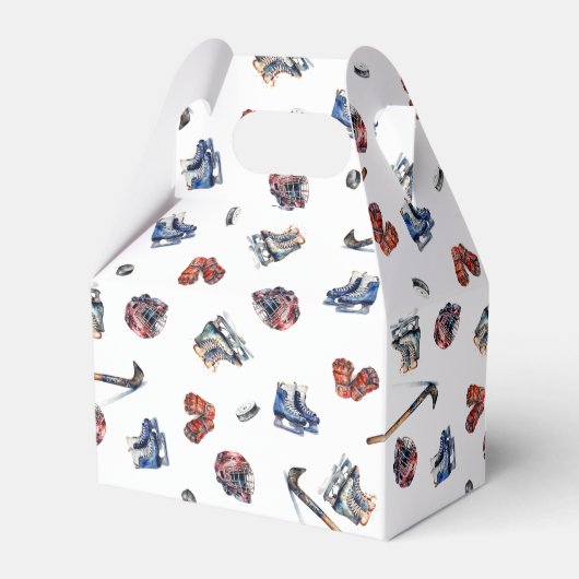 アイスホッケーパーティーがアイスホッケーを応援ありがとう フェイバーボックス (正面サイド)