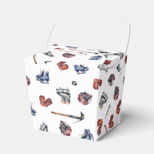 アイスホッケーパーティーがアイスホッケーを応援ありがとう フェイバーボックス (正面サイド)