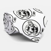 アイスホッケーピクトグラム ネクタイ (ロール)