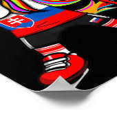 アイスホッケーファンスポーツ ポスター (角)