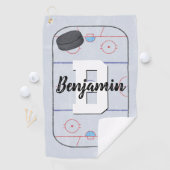 アイスホッケーファン ゴルフタオル (インサイチュ)