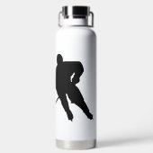 アイスホッケープレーヤーとチーム、プレイヤー名と番号 ウォーターボトル (背面)