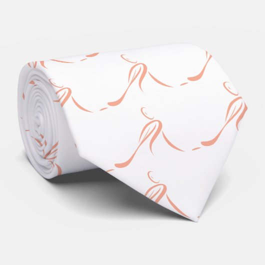 アイスホッケープレーヤーアイコン ネクタイ (ロール)