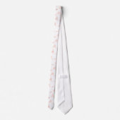 アイスホッケープレーヤーアイコン ネクタイ (裏面)