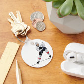 アイスホッケープレーヤーキーチェーン キーホルダー