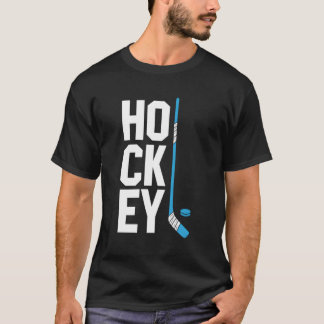 アイスホッケープレーヤーホッケーソンホッケー Tシャツ