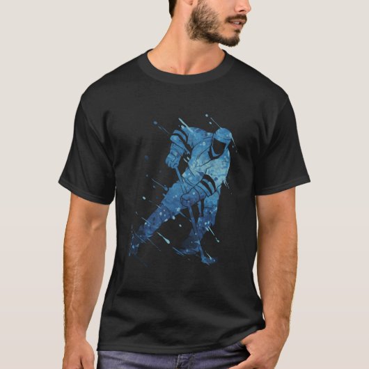 アイスホッケープレーヤー Tシャツ (正面)