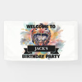 アイスホッケーヘルメット 横断幕 (横)