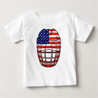 アイスホッケーヘルメット - USA ベビーTシャツ