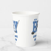 アイスホッケーベビーシャワー 紙コップ (右)