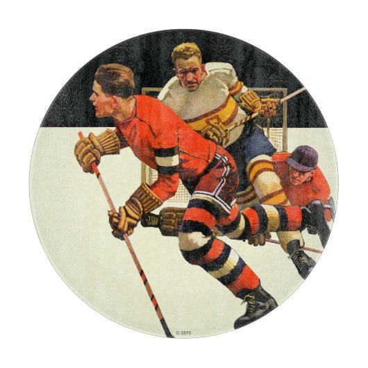 アイスホッケーマッチ カッティングボード (正面)