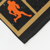 アイスホッケーママのプレゼントに フリースブランケット (角)