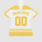 アイスホッケーママドイツホッケーママ オーナメント (裏面)