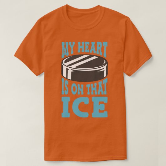 アイスホッケーママパパ Tシャツ (デザイン正面)