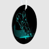 アイスホッケーメダルオーナメント第2版 オーナメント (正面)