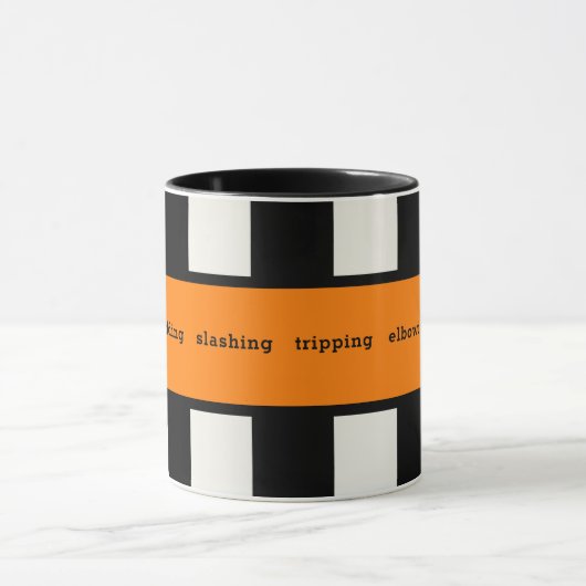 アイスホッケーユーモアのあるレフェリーのペナルティマグ マグカップ (中央)
