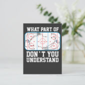 アイスホッケー何が分からないの ポストカード (スタンド正面)