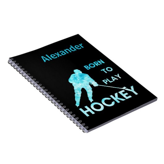アイスホッケー生まれノテ遊ノッ凍っていク ノートブック (右側)