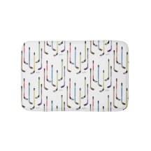 アイスホッケー用スティックの浴室のカラフル