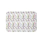 アイスホッケー用スティックの浴室 バスマット (正面)