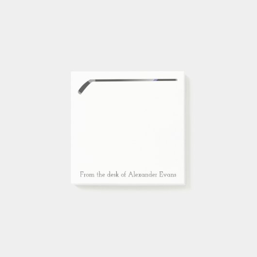 アイスホッケー用スティック ポストイット (正面)