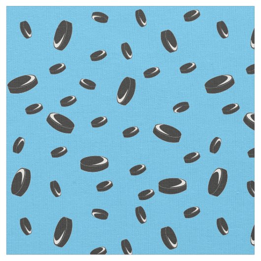 アイスホッケー用パック ファブリック (クローズアップ)