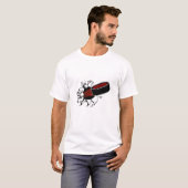 アイスホッケー用パック Tシャツ (正面フル)