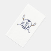 アイスホッケー紙ナプキンでスケート (コーナー)